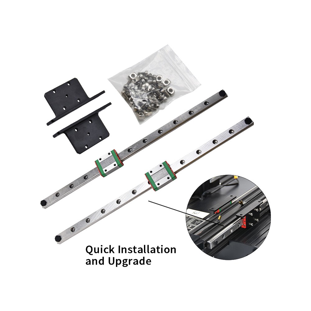 Linear Rail Mgn12H Set - Ender3/V2PRO デュアルY軸リニアガイドアップグレードキット MGN12H 300MM リニアレール X軸