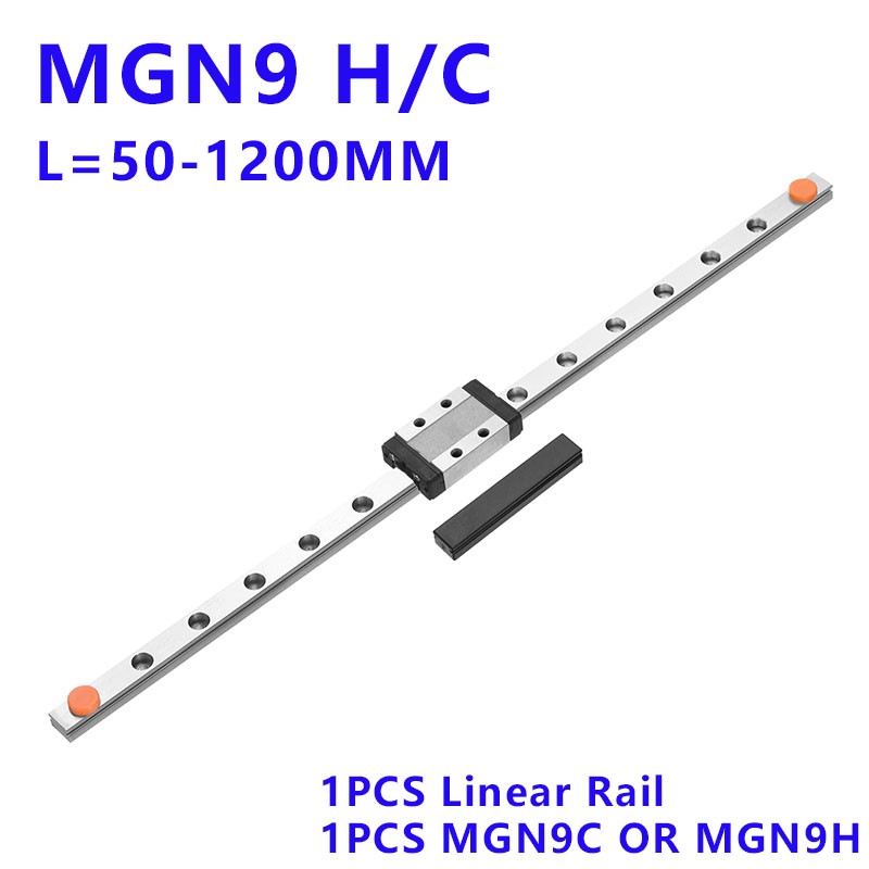 Linear Rail Mgn12H Set - 1 個 MGN9 9 ミリメートルリニアガイド 100
