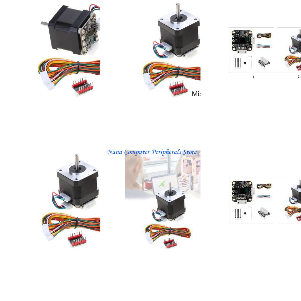 Closed Loop Stepper Motor Nema 17 - F68C 3DプリンターMKSSERVO42C PCBA SERVO閉鎖ステッピングモーターコントローラーNEMA17サーボモーター