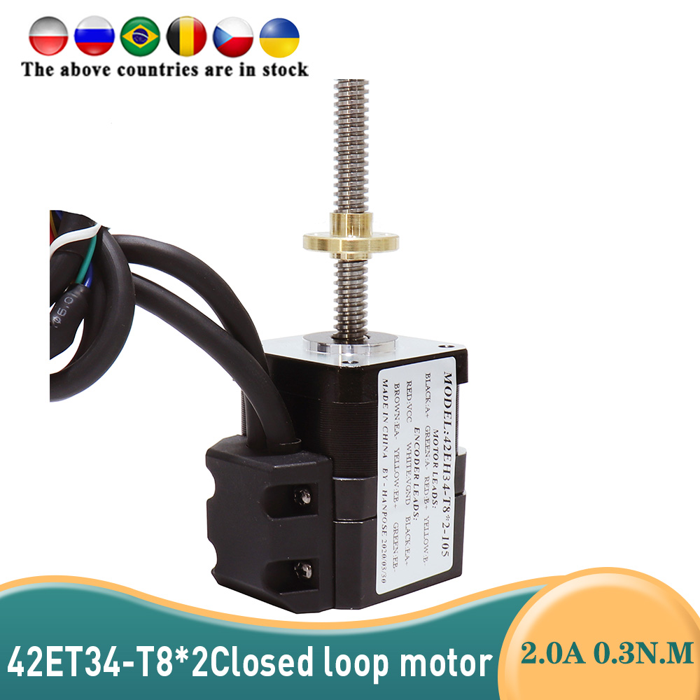 NEMA17 クローズドループスクリューモーター 2A 0. - Closed Loop Stepper Motor Nema 17 のレビューと価格