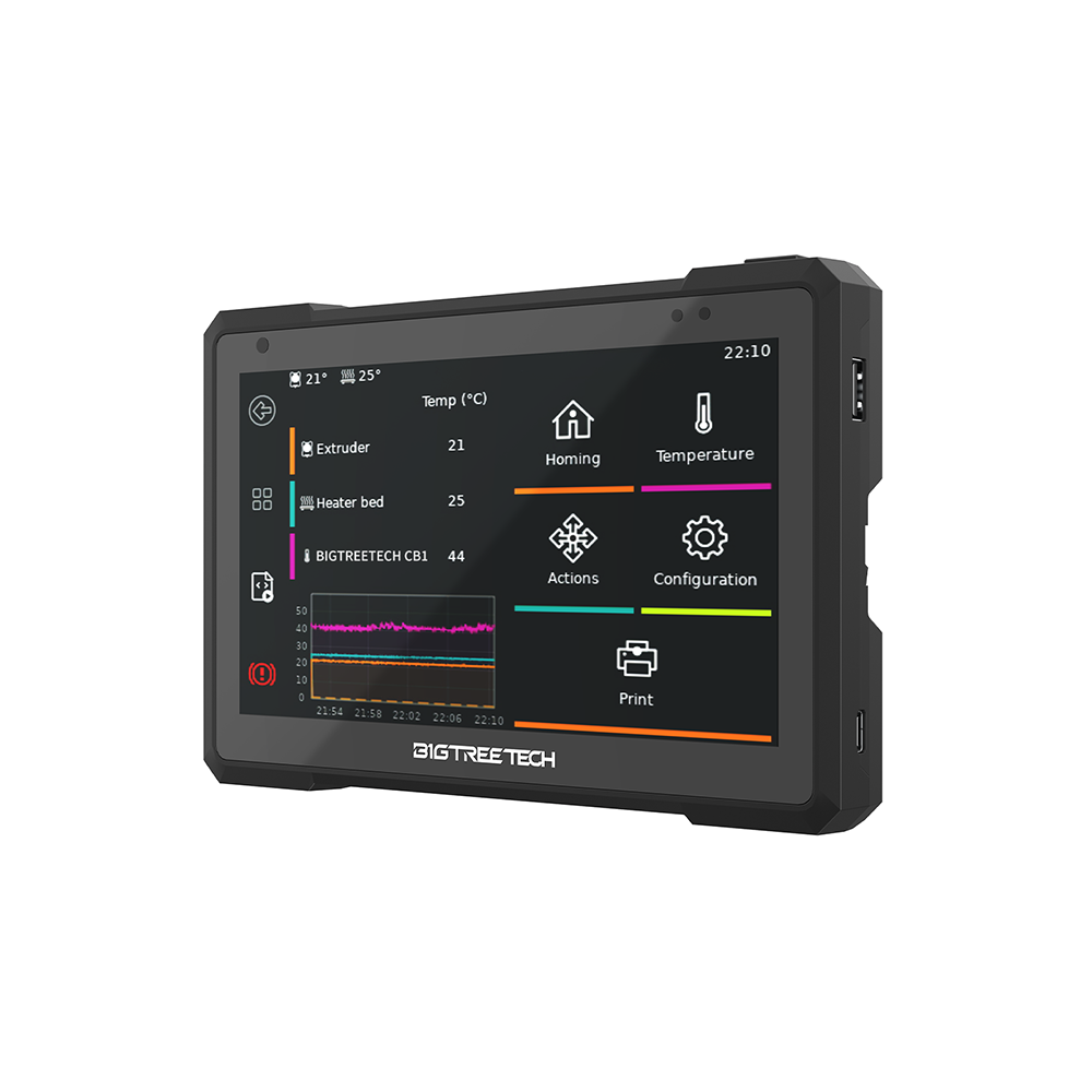 BIGTREETECH Pad 7 IPSタッチスクリーンK - Klipper Pad 7 Inch のレビューと価格