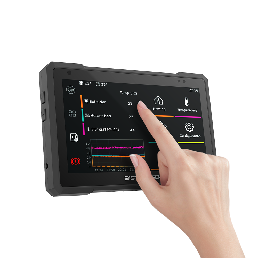 BIGTREETECH Pad 7 IPSタッチスクリーンK - Klipper Pad 7 Inch のレビューと価格