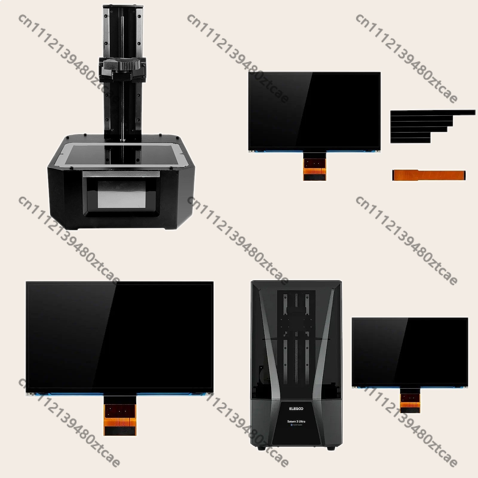 12K 10.1インチ モノクロ液晶画面交換用部品 樹脂3D - 12K Monochrome Lcd Resin 3D Printer のレビューと価格