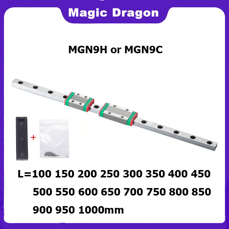 新型9mmリニアガイドMGN9 100 150 200 25 - Linear Rail Mgn12H Set のレビューと価格