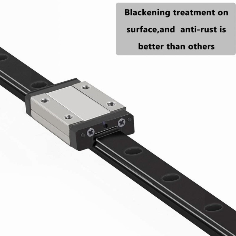 1PC ブラック MGN7 MGN9 MGN12 MGN15 - Linear Rail Mgn12H Set のレビューと価格