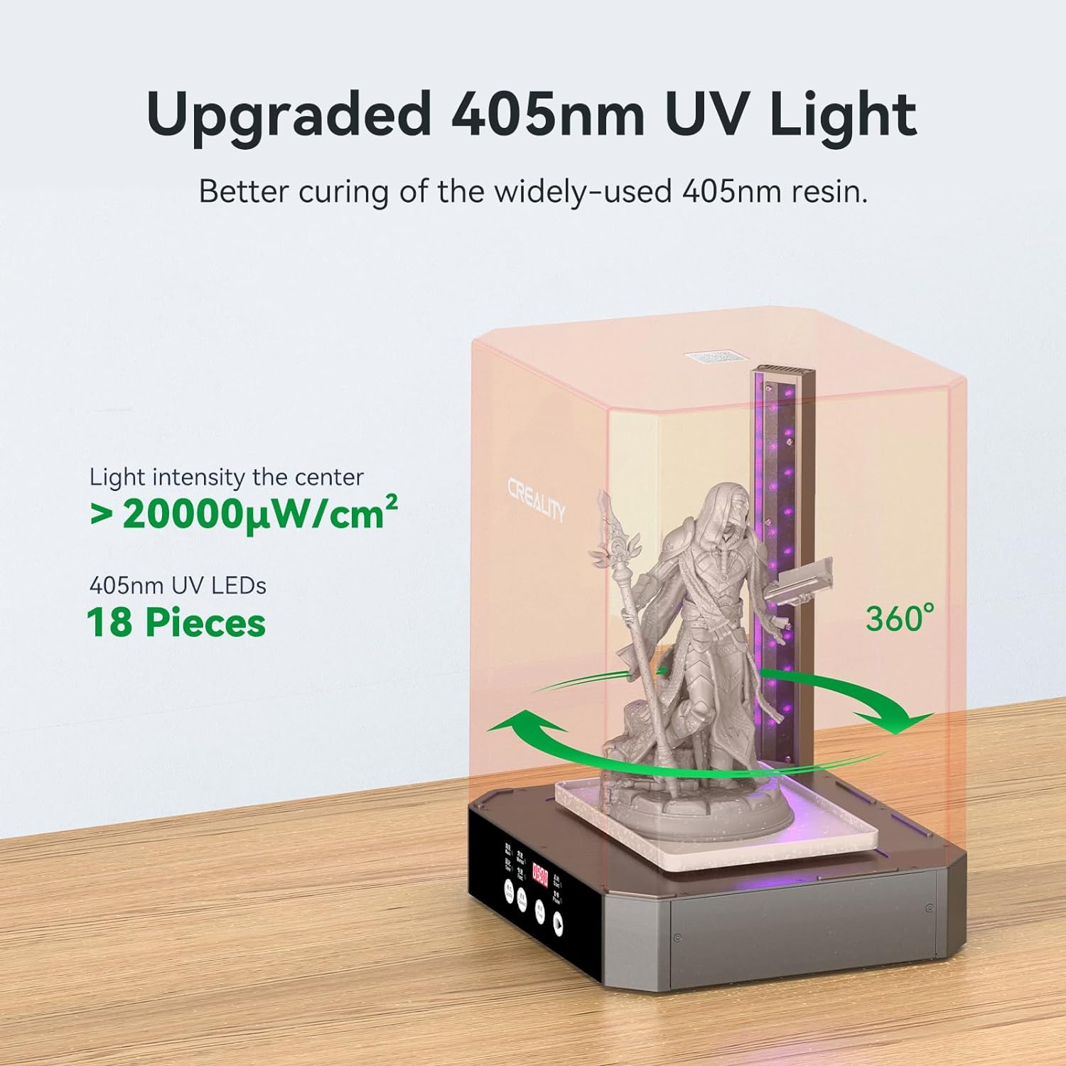 CREALITY UW-03 3Dプリンター用樹脂洗浄・硬化 - Large Resin Wash And Cure Station のレビューと価格