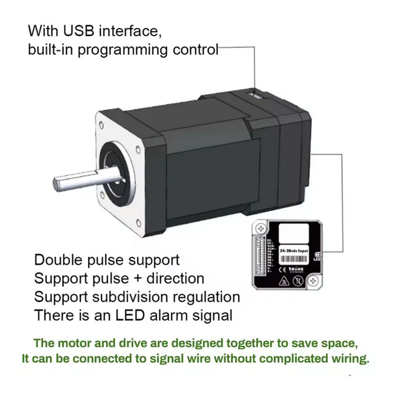 Nema17 クローズドループ ステッピング モーター 統合 - Closed Loop Stepper Motor Nema 17 のレビューと価格