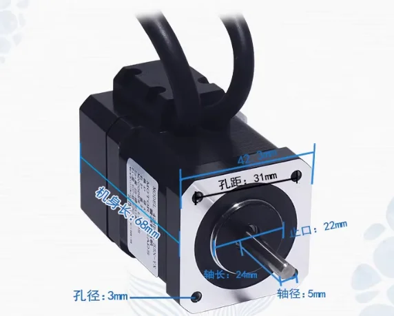 Nema17 42 ハイブリッド閉ループステッピングモーター - Closed Loop Stepper Motor Nema 17 のレビューと価格