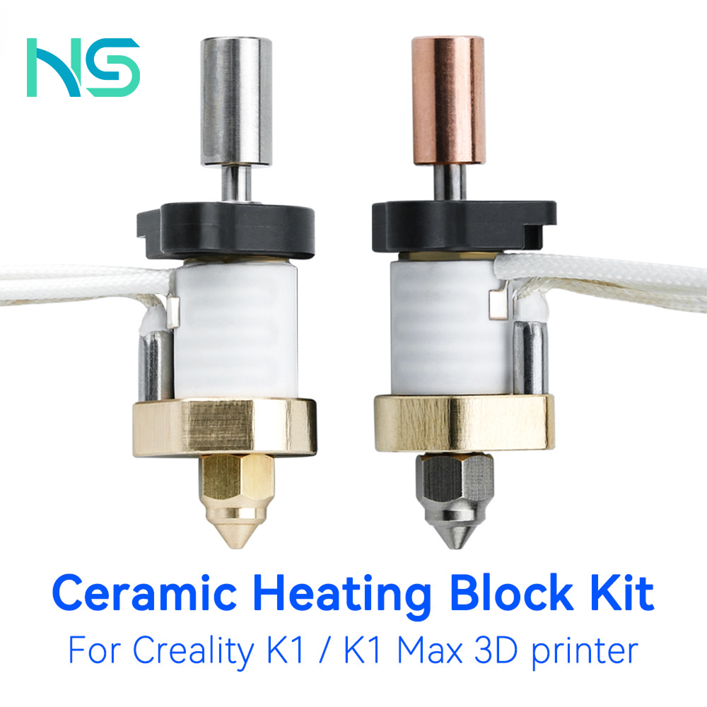 Creality-セラミック加熱ブロックキット,3Dプリンタ - High Flow Ceramic Hotend のレビューと価格