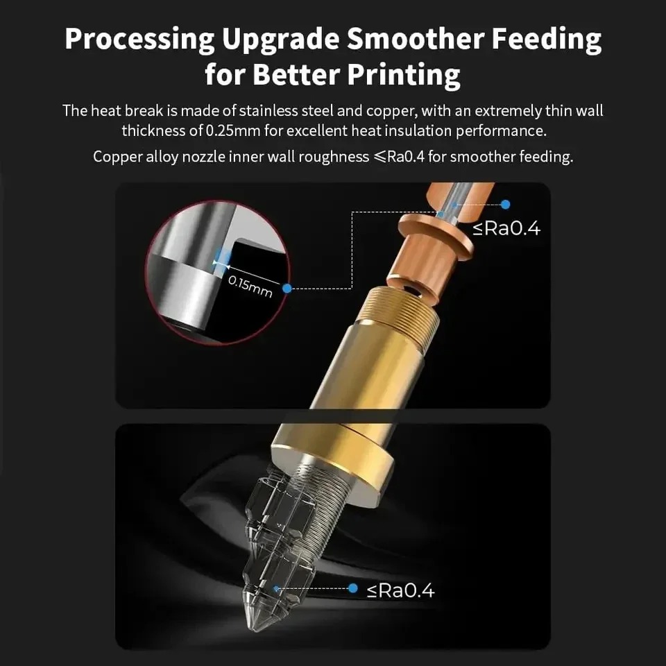 Creality-セラミック加熱ブロックキット,3Dプリンタ - High Flow Ceramic Hotend のレビューと価格