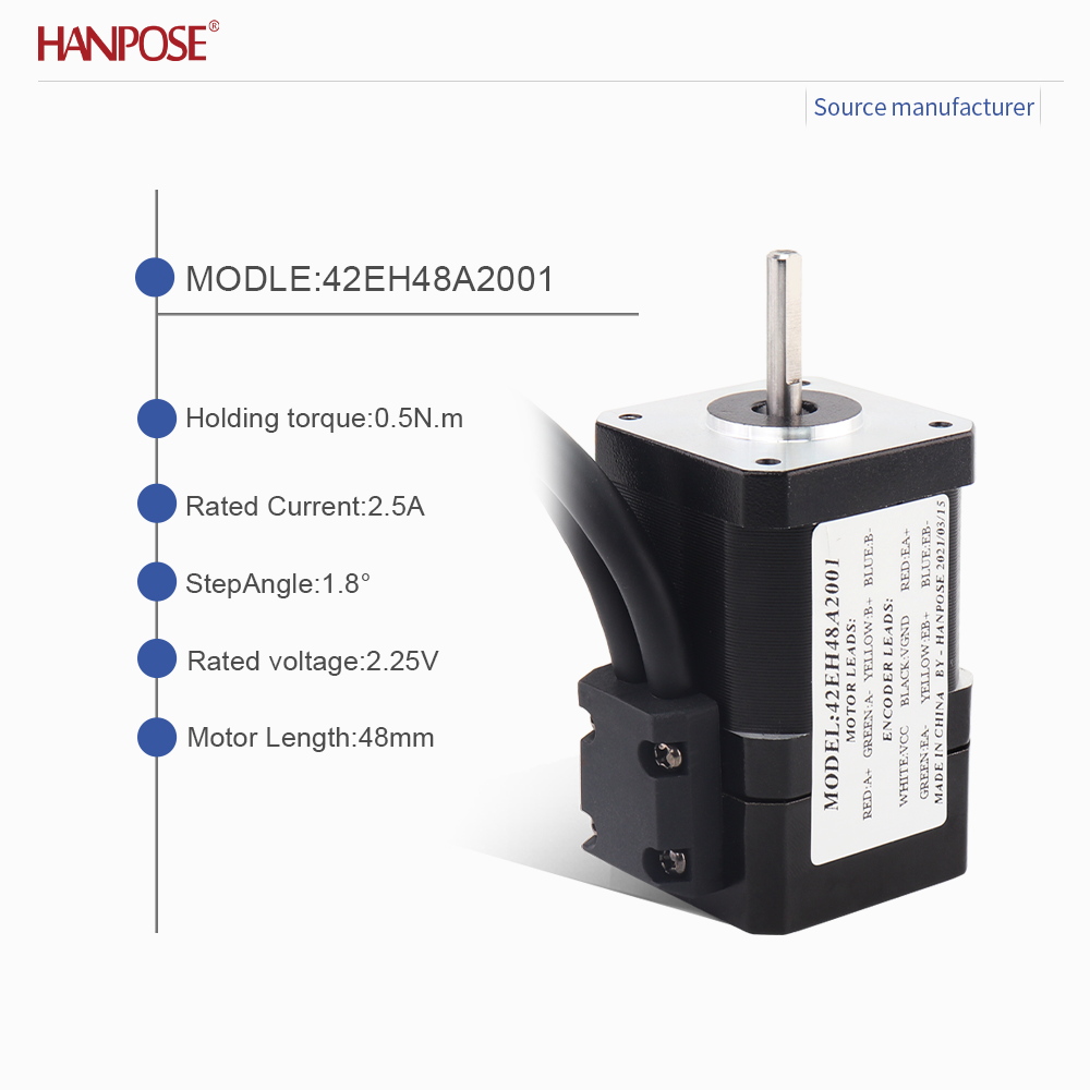 閉ループステッピングモーター NEMA17 42EH48A2 - Closed Loop Stepper Motor Nema 17 のレビューと価格