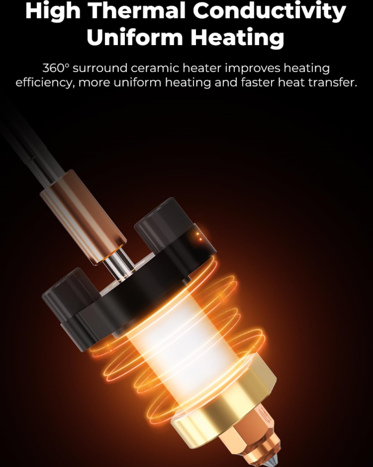 Creality 公式 K1C セラミック ヒーティング ブ - High Flow Ceramic Hotend のレビューと価格