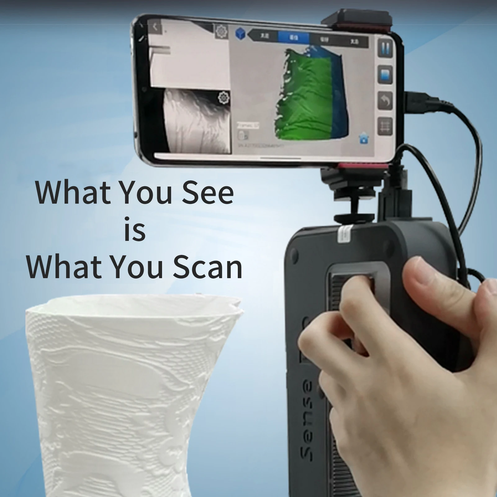 ポータブルハンドヘルド3Dスキャナー 高精度0.3mm精度  - Handheld 3D Scanner High Precision のレビューと価格