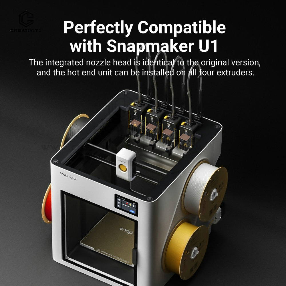 Snapmaker U1 ホットエンド 0.2/0.4/0. - High Flow Ceramic Hotend のレビューと価格